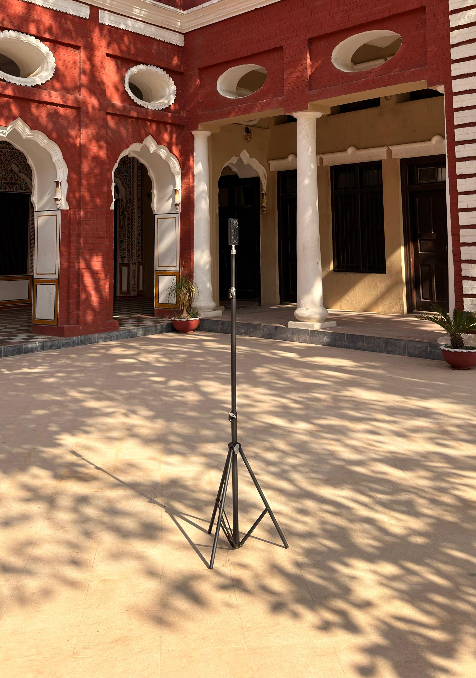 Architectural detail of a heritage site captured by AKSE